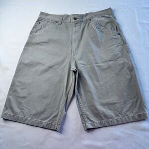 Levi's Mens Vintage Carpenter Shorts Mens 34 Gray Khaki Workwear 56460-2644